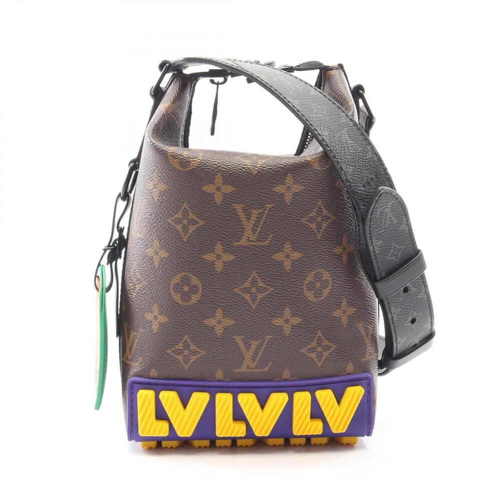 Louis Vuitton Cruiser Messenger Monogram LV Shoulder Bag Canvas Leather Brown
